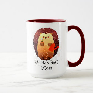 Niedlicher Igel Tierwelt als beste Mama Tasse