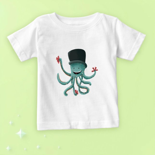 Niedlicher Illusionist Baby T-shirt (Von Creator hochgeladen)