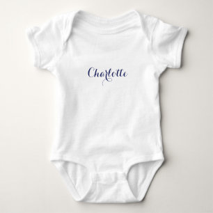 Niedlicher Individuelle Name Baby Strampler