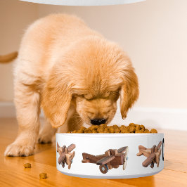 Niedlicher individuelle Name für Haustiere und Hol Napf