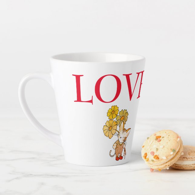 Niedlicher individueller Valentinstag Milchtasse (Beispiel)