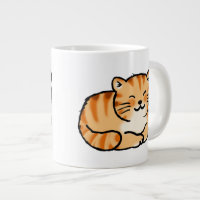 niedlicher Ingwer und weiße Katze