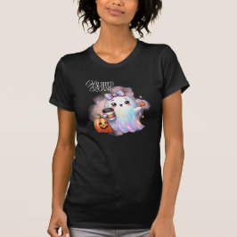 Niedlicher Iridescent Ghost Halloween T - Shirt