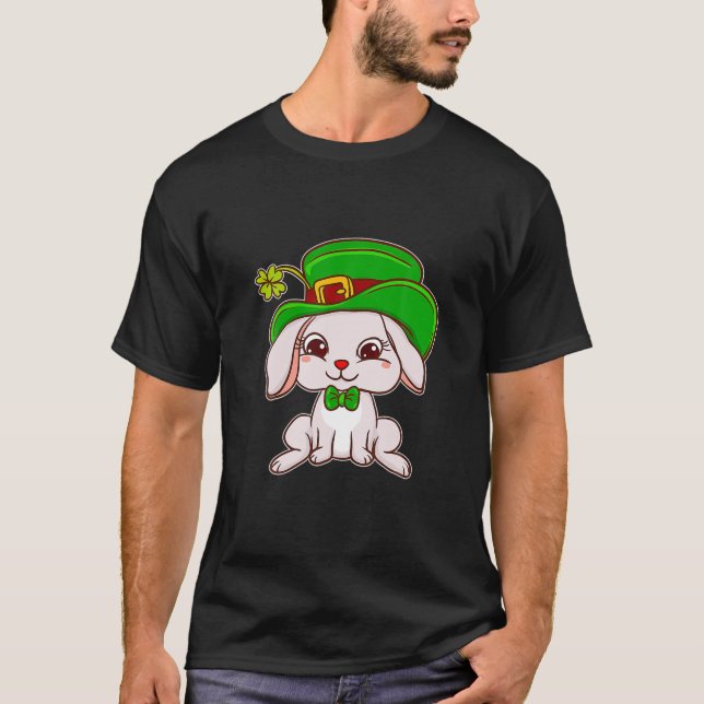 Niedlicher Irish Funny St Patrick Day T-Shirt (Vorderseite)
