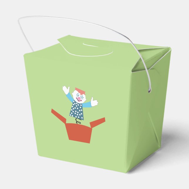 Niedlicher Jack in der Box Geschenkschachtel (Rückseite)