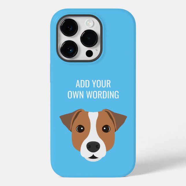 Niedlicher Jack Russell Dog Case-Mate iPhone Hülle (Rückseite)