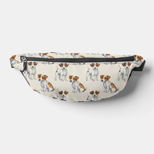 Niedlicher Jack Russell Terrier Dog Pattern Bauchtasche (Ablage )