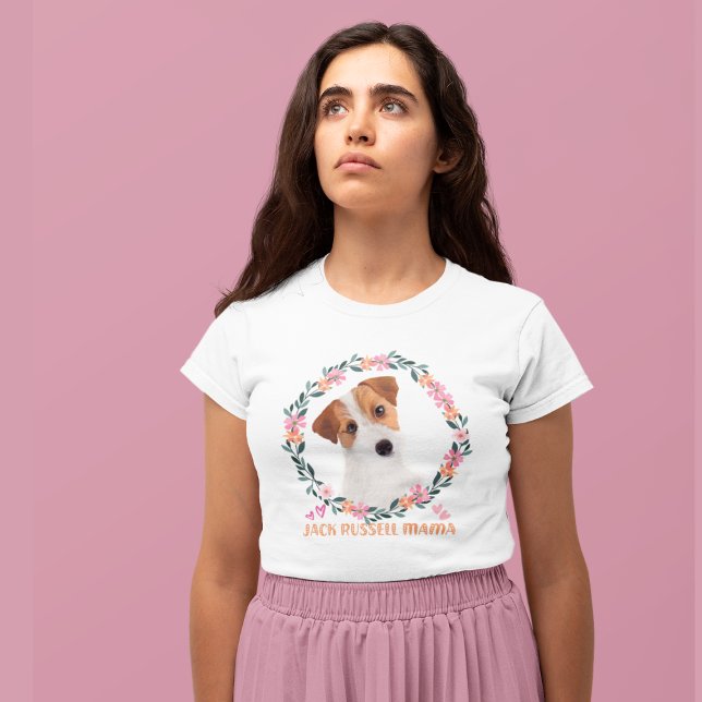 Niedlicher Jack Russell Terrier - Jack Russell Mam T-Shirt (Von Creator hochgeladen)