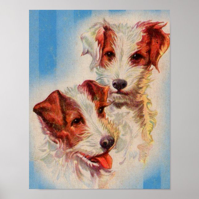 NIEDLICHER Jack Russell Terrier Poster (Vorne)