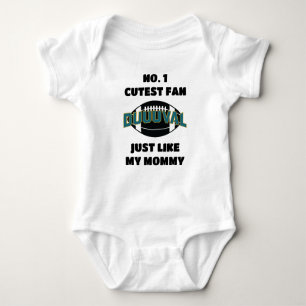 Niedlicher Jacksonville Football Fan Baby Strampler