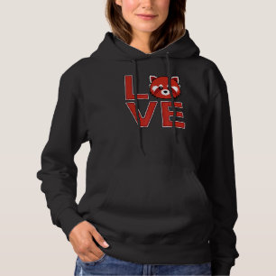 Niedlicher japanischer Roter Panda-Bär Hoodie