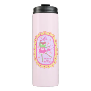 Niedlicher Jolly Frog - würdig und genug Thermosbecher