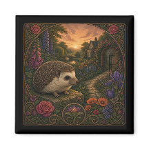 Niedlicher Jugendstil-Igel