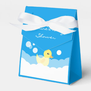 Niedlicher Junge Gummi Ducky Babydusche Geschenkschachtel