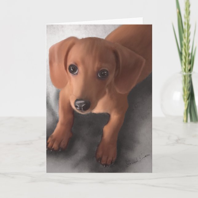 Niedlicher Junge je Karte (Vorderseite)