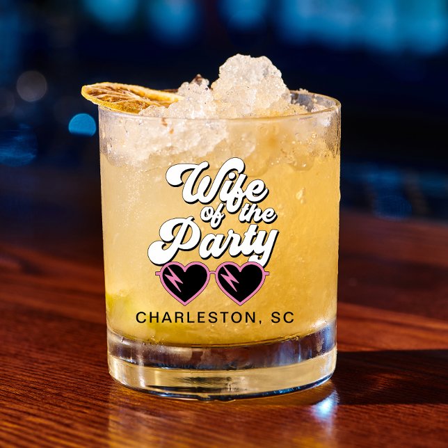 Niedlicher Junggeselinnen-Abschied Bride Whiskyglas (Von Creator hochgeladen)