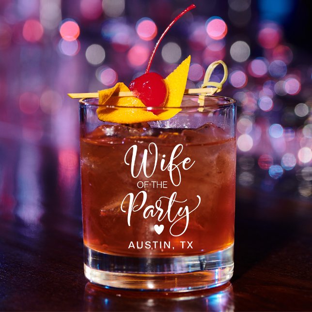 Niedlicher Junggeselinnen-Abschied Bride Whiskyglas (Von Creator hochgeladen)