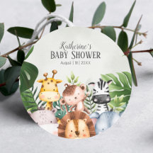 Niedlicher Jungle Safari-Aufkleber