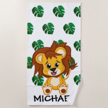 Niedlicher Jungle Safari Lion Animal Kids