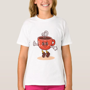 Niedlicher Kaffee-Cup T-Shirt