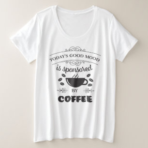 Niedlicher Kaffee-T - Shirt