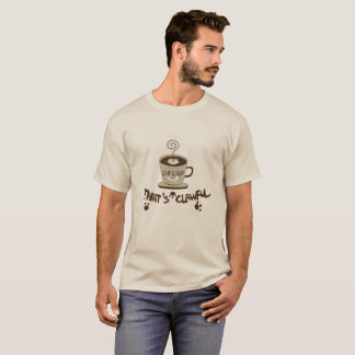 Niedlicher Kaffee T-Shirt