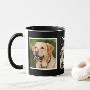 Niedlicher Kaffeetrinken Labrador-Brauch Tasse