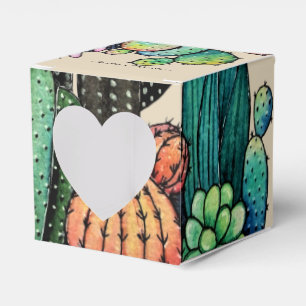 Niedlicher Kakteen Garden in Pot Geschenkschachtel