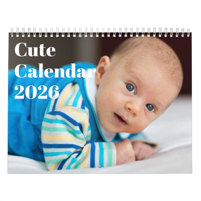 Niedlicher Kalender 2026 (Titelbild)
