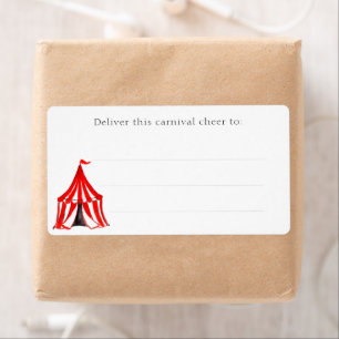 Niedlicher Karneval Circus Red Big Top Zent Kinder