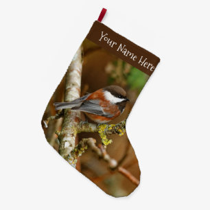 Niedlicher Kastanienschwanz Großer Weihnachtsstrumpf