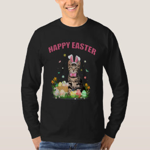 Niedlicher Katze Ostertag Bunny Egg Kostüme Mäuse  T-Shirt