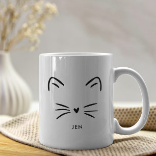 Niedlicher Katzenflüster Tasse