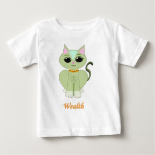 Niedlicher Katzenhai-Cartoon Baby T-shirt