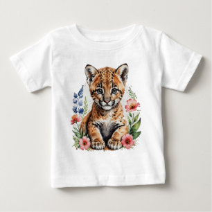 Niedlicher Katzenkuchen Baby T-shirt