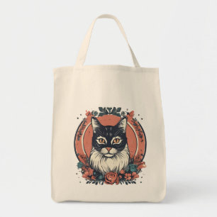niedlicher Katzenliebhaber Kunstdesign kaufen jetz Tragetasche