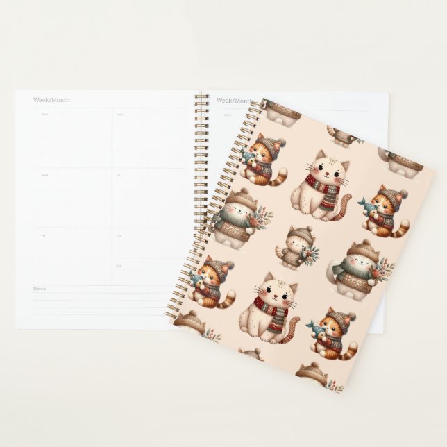 Niedlicher Katzenplaner Planer (Anzeige)