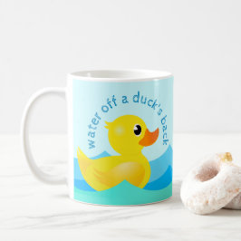niedlicher Kautschukkkaffee "Wasser aus dem Rücken Kaffeetasse
