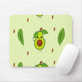 Niedlicher Kawaii-Avocado Mousepad