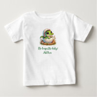 Niedlicher Kawaii Baby Alligator mit Babydusche
