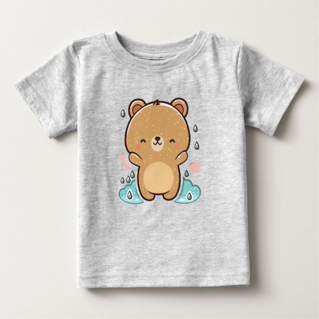 niedlicher Kawaii Baby T-shirt (Vorderseite)