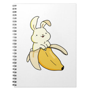 Niedlicher Kawaii Banane Notizblock