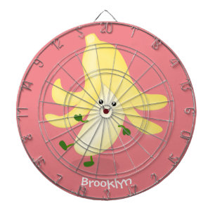 Niedlicher Kawaii-Cartoon Dartscheibe