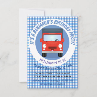 Niedlicher Kawaii-Cartoon Einladung