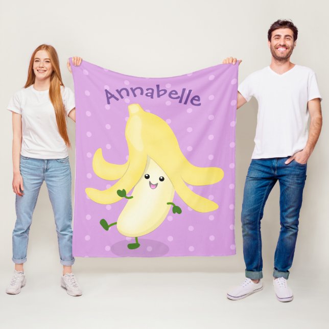 Niedlicher Kawaii-Cartoon Fleecedecke (Beispiel)