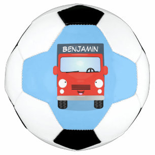 Niedlicher Kawaii-Cartoon Fußball