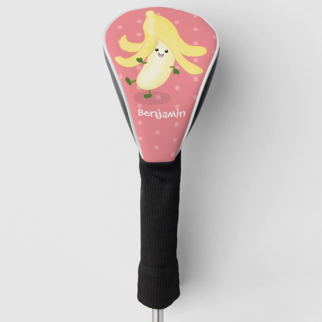 Niedlicher Kawaii-Cartoon Golf Headcover (Vorderseite)