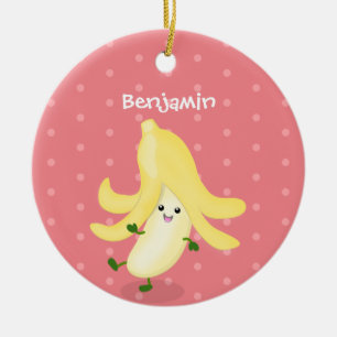 Niedlicher Kawaii-Cartoon Keramik Ornament