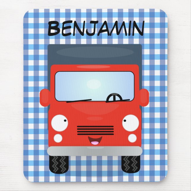 Niedlicher Kawaii-Cartoon Mousepad (Vorne)