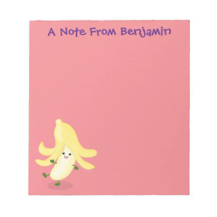 Niedlicher Kawaii-Cartoon Notizblock